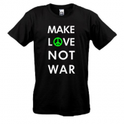 Футболка  "Make Love, Not War"