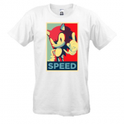 Футболка з артом Speed (Sonic)