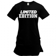 Подовжена футболка з написом "Limited Edition"