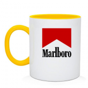 Чашка з написом "Marlboro"