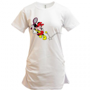 Подовжена футболка Minnie Mouse теніс