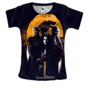 Женская 3D футболка Game of Thrones
