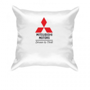Подушка с лого Mitsubishi Motors