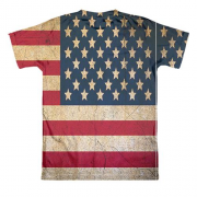 3D футболка с флагом США