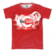 3D футболка You Tube