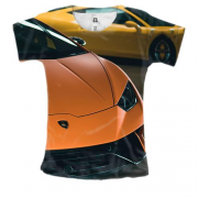 Жіноча 3D футболка Lamborghini (2)