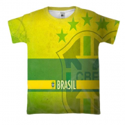 3D футболка CBF Brazil