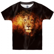 Детская 3D футболка со львом (2)