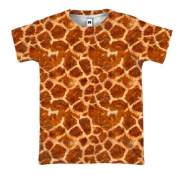 3D футболка со шкурой жирафа
