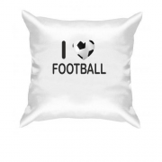 Подушка Любовь к футболу