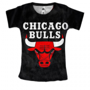 Женская 3D футболка chicago bulls