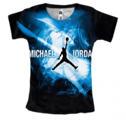 Жіноча 3D футболка Michael Jordan