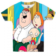 Детская 3D футболка Гриффины (Family Guy)