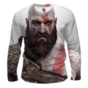 Мужской 3D лонгслив Kratos - God of War