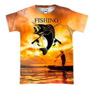 3D футболка Fishing