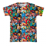 3D футболка с героями комиксов (2)