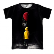 3D футболка Мальчик с шариком (Оно)