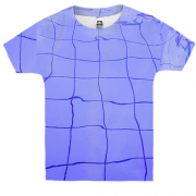 Дитяча 3D футболка Pool wall pattern