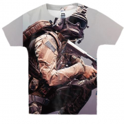 Детская 3D футболка Battlefield