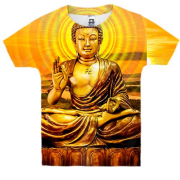 Детская 3D футболка Buddha god