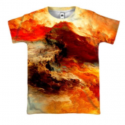 3D футболка Stormy sky 5