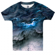 Детская 3D футболка Stormy sky 1
