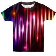 Детская 3D футболка Rainbow impulses