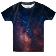 Детская 3D футболка Starry space