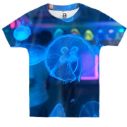 Детская 3D футболка Медуза арт 2