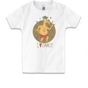 Дитяча футболка з танцюючим верблюдом