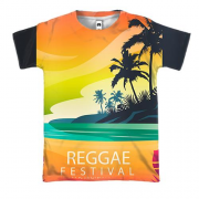 3D футболка Reggae Festival