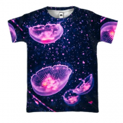 3D футболка медузи 7