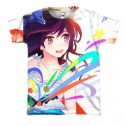 3D футболка Anime girl.
