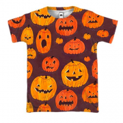 3D футболка Halloween pattern..