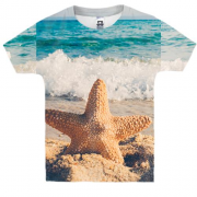 Дитяча 3D футболка Морська зірка.