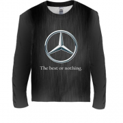 Детский 3D лонгслив Mercedes-Benz - The best or nothing