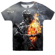 Детская 3D футболка Battlefield V