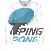 Детский 3D лонгслив Ping Pong