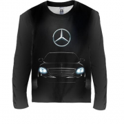 Дитячий 3D лонгслів Mercedes-Benz Black