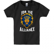 Детская футболка For the alliance