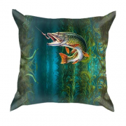 3D подушка Рыба в воде