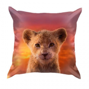 3D подушка Львенок на закате