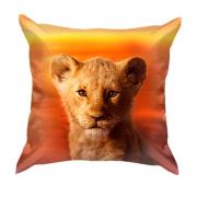 3D подушка Львенок на закате (2)