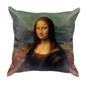 3D подушка с Джокондой (Мона Лиза)