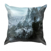3D подушка с пейзажем Skyrim