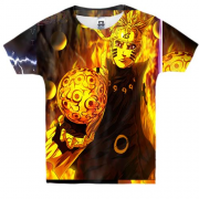 Детская 3D футболка Naruto and Sasuke 3