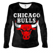 Жіночий 3D лонгслів chicago bulls