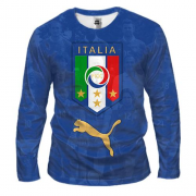Чоловічий 3D лонгслів Збірна Італії з футболу