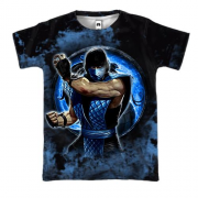 3D футболка Mortal Kombat - Sub Zero