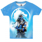 Детская 3D футболка Mortal Kombat Саб-Зиро